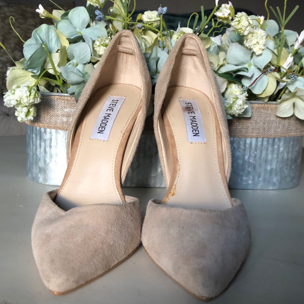 Steve Madden Actorr D’Orsay Suede Pointed Heel